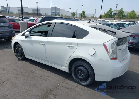 2011 Toyota Prius Two from USA, damaged, VIN JTDKN3DU7B1375874